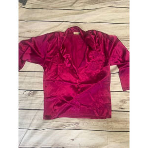 Victoria's Secret Magenta Gold Label Small PJ Set